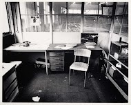 Verlaten bedrijfskantoor van het staalconstructiebedrijf Nederhorst-De Vries Robbé