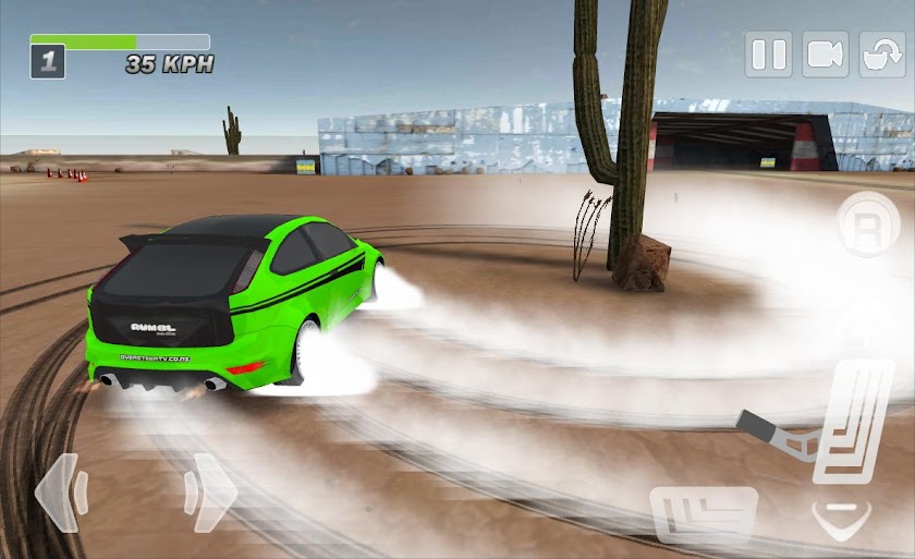 Driftkhana Freestyle Drift App Screen 1