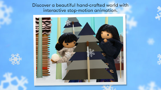 Snowy & Chinooks Birthday Invite: A Puppet Story - náhled