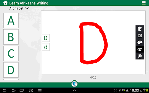 How to install Learn Afrikaans Writing 1.0 mod apk for pc