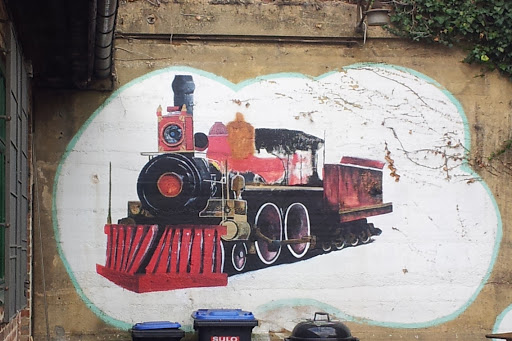 Eisenbahn Graffiti