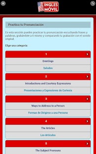 Inglés Móvil Screenshots 8