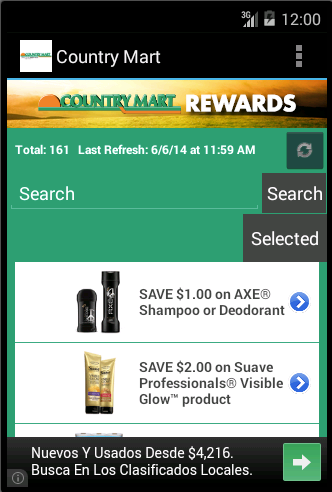 Country Mart Digital Coupons