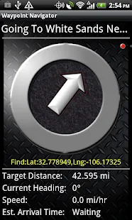 GPS Navigator Waypoints - screenshot thumbnail