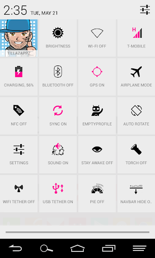 HOLO LIGHT PINK AOKP CM THEME