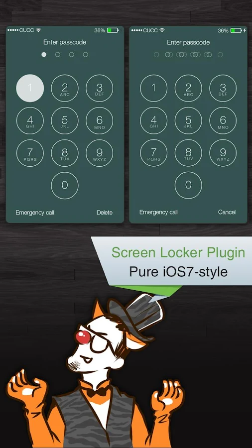 Espier Screen Locker iOS7 - screenshot