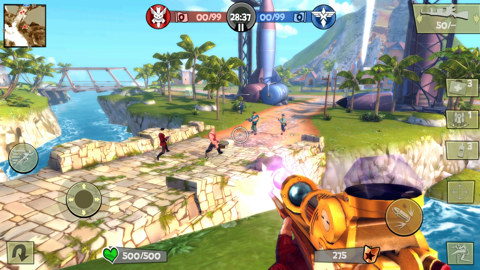 Blitz Brigade Çevrimiçi FPS Android Hile MOD APK - androidliyim.com