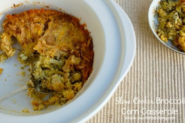 Slow Cooker Broccoli Corn Casserole Recipe