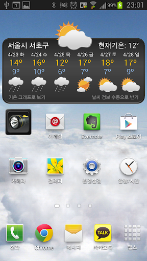 Widget Korea Weather