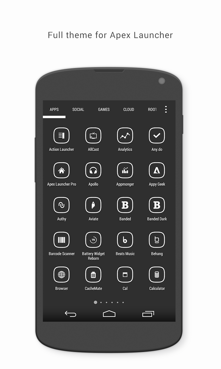 Banded Icon Pack Screen 2