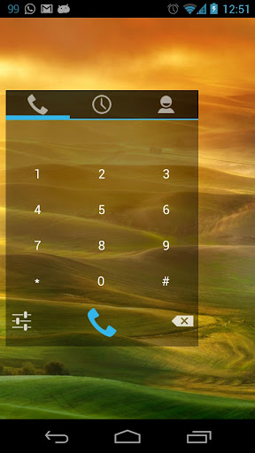 Simple Dialer Widget