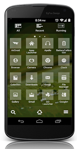 【免費個人化App】Glass Multi-Launcher Theme-APP點子