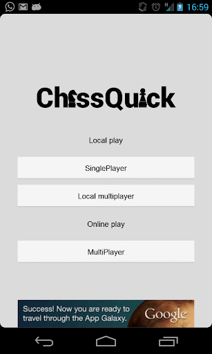 ChessQuick -Simple fast chess