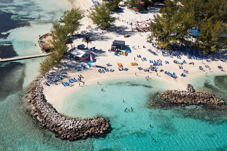 Explore new aquatic facilities, nature trails and places where you can just kick back, relax and enjoy a tropical drink at CocoCay.