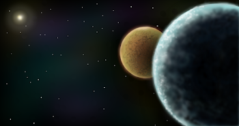 planets and a star