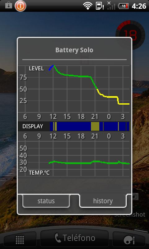 Battery Solo Widget Android