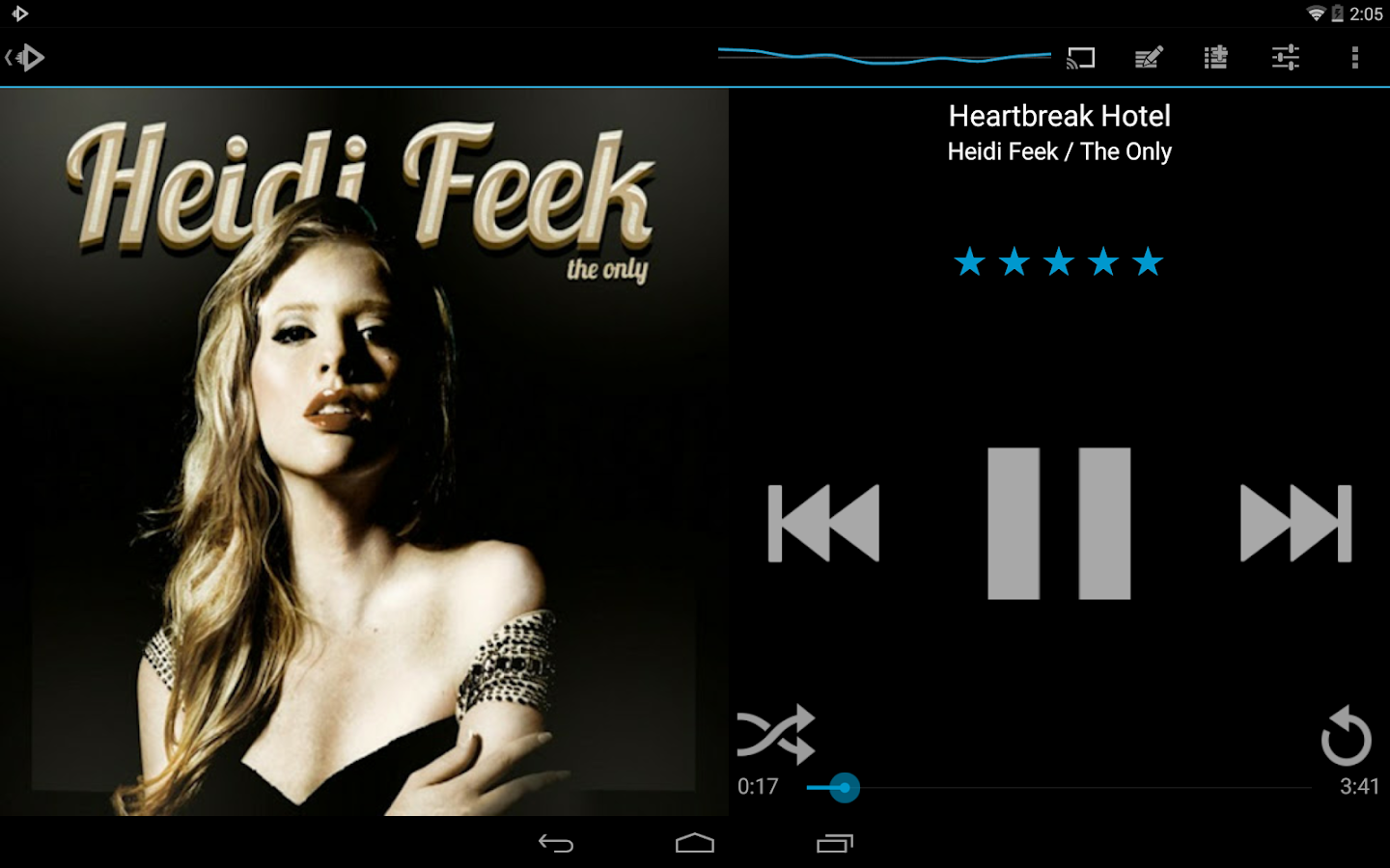 Rocket Player - Music Player - screenshot