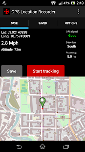 GPS Distance Location Tracker Screenshots 0