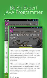 Online Java video guide poster 1