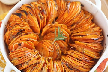 Crispy Roasted Rosemary Sweet Potatoes