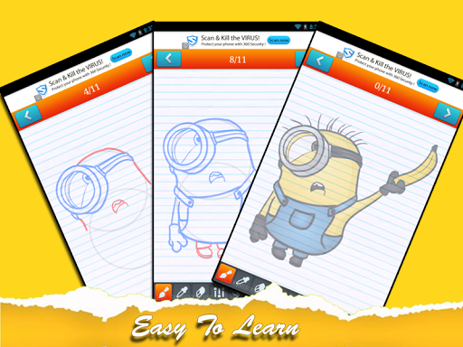 Learn How to Draw Minions
