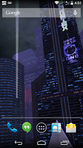 Screenshot 3D LiveWallpaper Dark City Pro v2.0