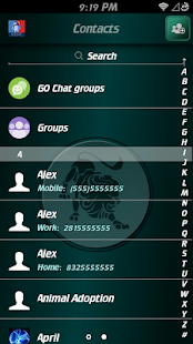 Leo Theme for GO SMS Screenshots 8
