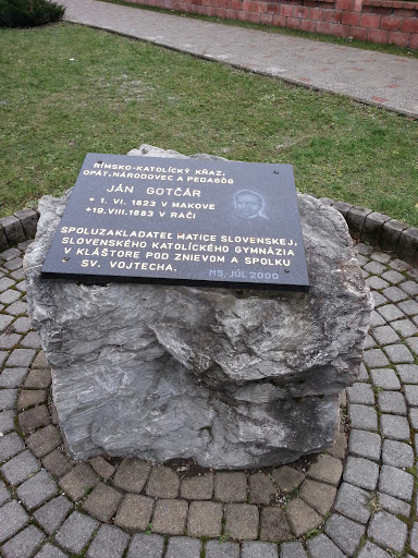 Jan Gotciar Memorial Stone