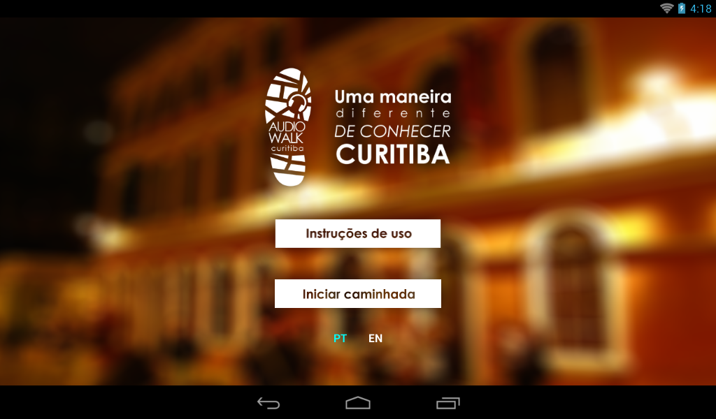    Curitiba AudioWalk- screenshot  