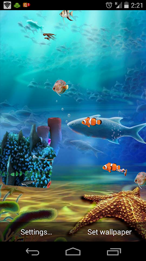 Aqua Life Live Wallpaper