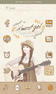 Guitar dodol launcher theme