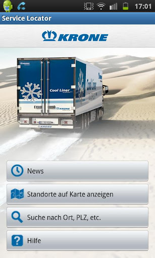 KRONE ServiceLocator App