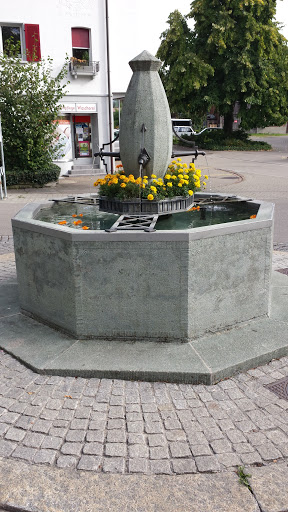 Alter Dorfbrunnen Brunnen  1988