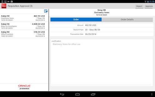 How to mod RSS Approvals - JDE E1 lastet apk for bluestacks