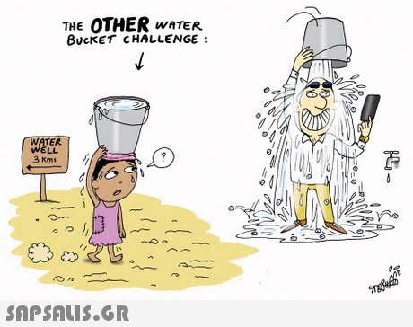 THE OTHER WATER. BUcKET CHALLENGE WATER WELL 3 Kms nns 