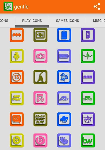 【免費個人化App】Gentle Lite Icon Pack Nova ADW-APP點子