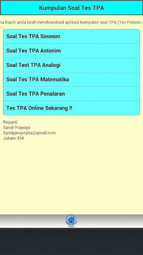 Contoh Soal TPA