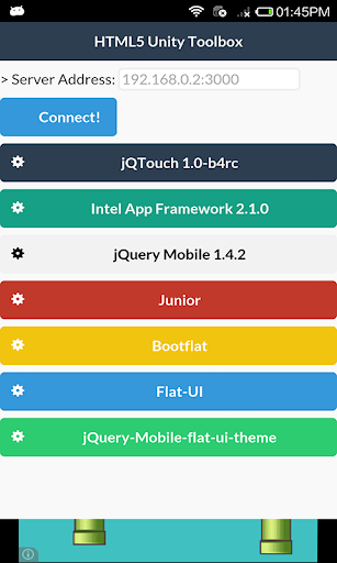 HTML5 Unity Toolbox