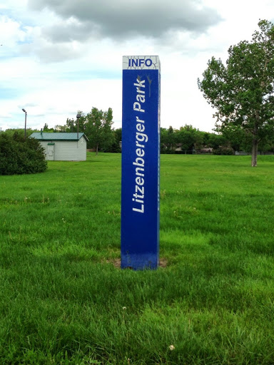 Litzenberger Park Info Sign