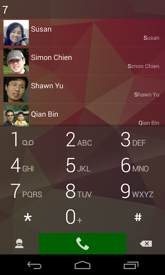    ExDialer - Dialer & Contacts- screenshot  