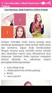 Tutorial Hijab Pashmina Screenshots 4