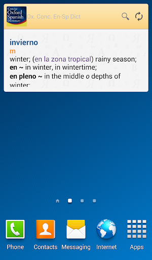 【免費書籍App】Concise Oxford Spanish Dict-APP點子