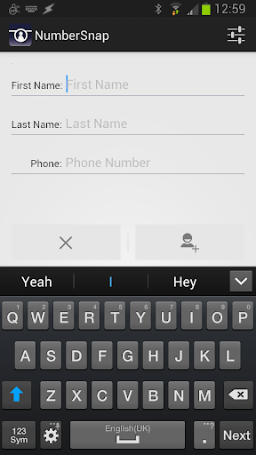 NumberSnap: Contact Photo App