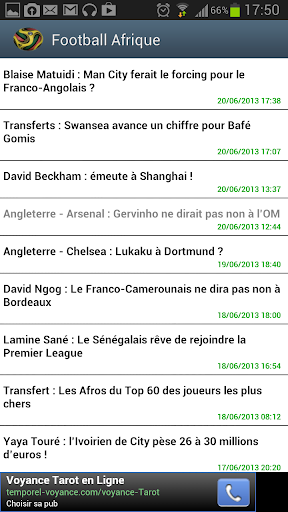 【免費新聞App】Football Afrique (Sport)-APP點子