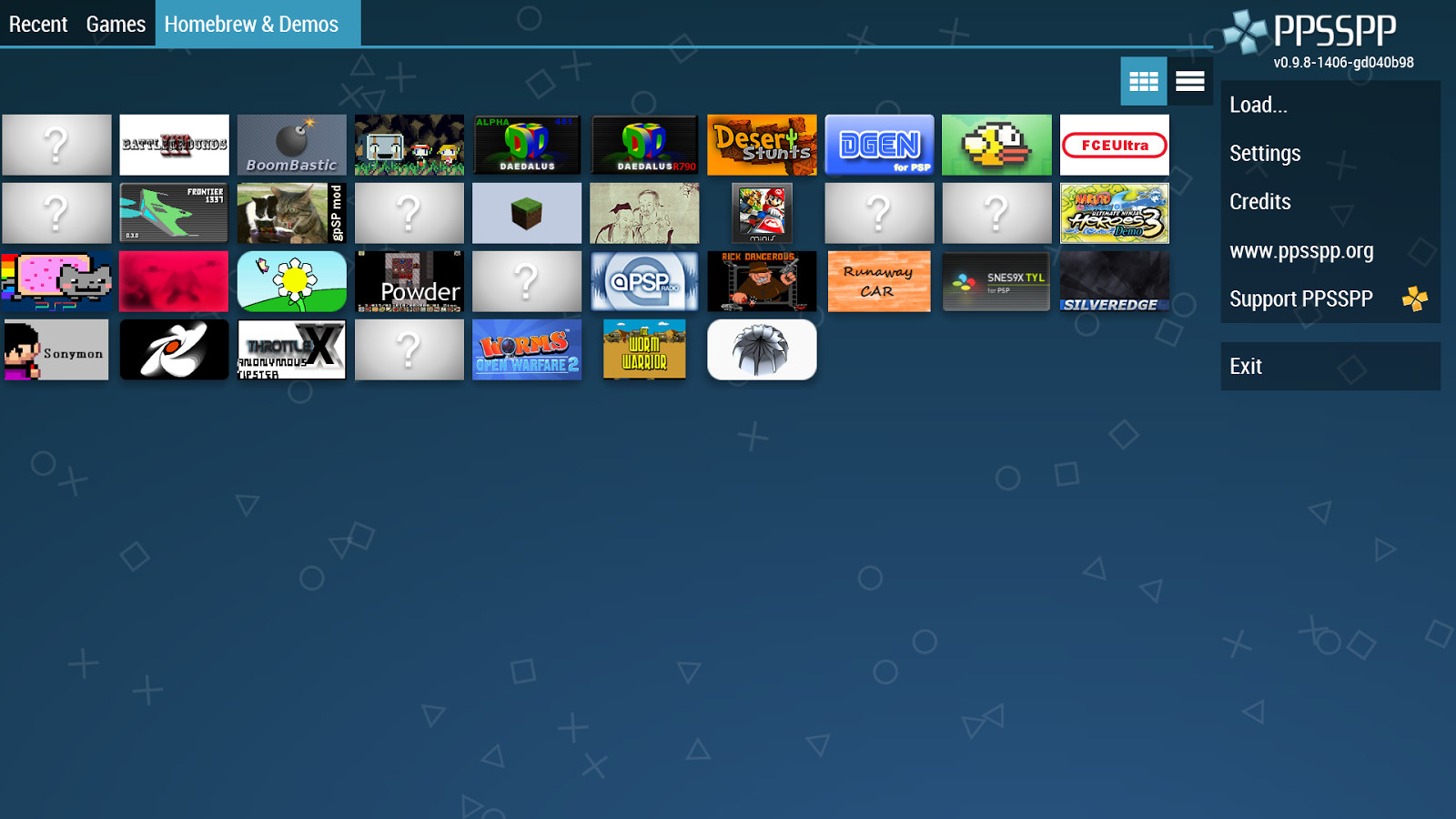    PPSSPP Gold - PSP emulator- screenshot  