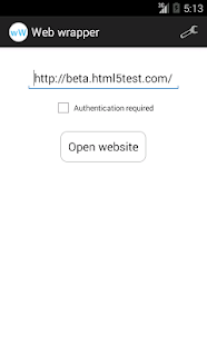 Lastest Web wrapper APK for Android