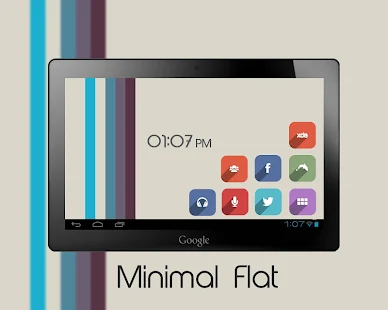 Minimal Flat Icon Pack - screenshot thumbnail