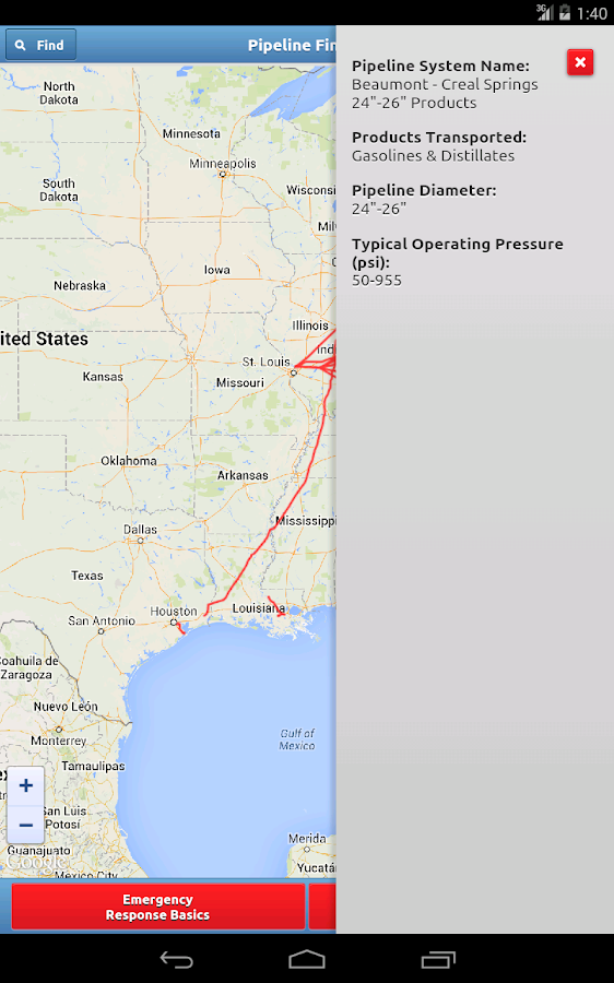 Pipeline Finder Android Apps on Google Play