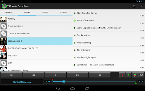 download YXS Music Player (Demo) free