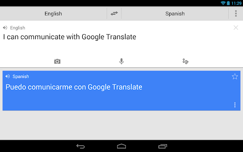 Google Traduction - screenshot thumbnail